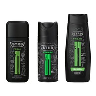 STR8 FREAK SET 3 kusy DNS 75ml + SPREJ 150ml + GEL 400ml STR8 FREAK SET 3 kusy DNS 75ml + SPREJ 150ml + GEL 400ml