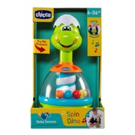 Chicco Dino, farebný kolovrátok s melódiou, interaktívna hračka pre deti
