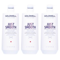 Goldwell DS Just Smooth kondicionér 3x 1000 ml uhladzujúci krepovité vlasy Goldwell DS Just Smooth kondicionér 3x 1000 ml uhladzujúci krepovité vlasy