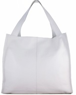 Kožená kabelka White Shopper Natural Leather Kožená kabelka White Shopper Natural Leather