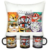 SET CUPHEAD MAGICKÝ HRNEK + VANKÚŠ + MENO SET CUPHEAD MAGICKÝ HRNEK + VANKÚŠ + MENO