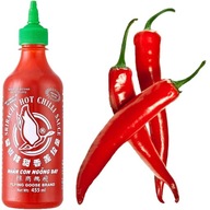 Chilli omáčka Sriracha 61% Chilli Green 455 ml FGB
