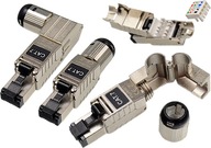 ZÁSTRČKA RJ45 STP KAT.6A KAT. 7 UHEL BEZ NÁRADIA 90 STUPŇOV ZÁSTRČKA RJ45 STP KAT.6A KAT. 7 UHEL BEZ NÁRADIA 90 STUPŇOV