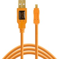 Kábel TetherPro USB 2.0 na Mini-B 8-kolíkový 15' 4,6 m