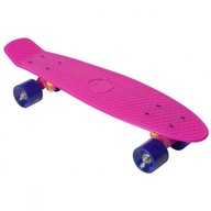 Plastový skateboard Enero fialový 22 palcov