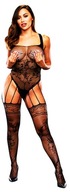 BACI STRAPPY BODYSTOCKING S PODväzkami - BODYSTUCKING BACI STRAPPY BODYSTOCKING S PODväzkami - BODYSTUCKING