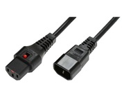 IEC C14 / C13 napájací kábel 3m IEC C14 / C13 napájací kábel 3m