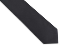 Pánska sivá štrukturálna hladká kravata C51