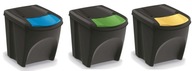 3X25L SORTIBOX SADA KOŠÍKOV NA SEGREGÁCIU ODPADU 3X25L SORTIBOX SADA KOŠÍKOV NA SEGREGÁCIU ODPADU