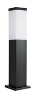 Záhradná lampa stojaca stožiar INOX 45cm štvorcový Záhradná lampa stojaca stožiar INOX 45cm štvorcový