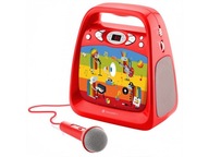 GOGEN DeckoKaraoke CD MP3 prehrávač červený