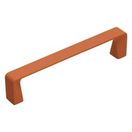 Nábytková úchytka UU52 terakota soft touch R209 128mm Nábytková úchytka UU52 terakota soft touch R209 128mm