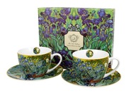 2 šálky a podšálky 280 ml Irises od V. van Gogha 2 šálky a podšálky 280 ml Irises od V. van Gogha