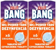 Cillit Bang WC dezinfekčné tablety na čistenie toalety 2 x 6 kusov Cillit Bang WC dezinfekčné tablety na čistenie toalety 2 x 6 kusov