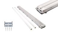 Hermetické svietidlo 120cm + 2x LED žiarivka Hermetické svietidlo 120cm + 2x LED žiarivka