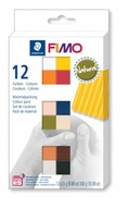 FIMO sada jemné farby Natural, 12x25g Staedtler