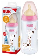 NUK fľaša 300ml latex 0-6m indikátor teploty NUK fľaša 300ml latex 0-6m indikátor teploty