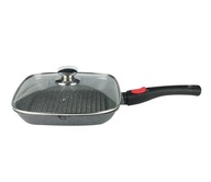 Kamenná grilovacia panvica Oskar 24 cm + pokrievka Kamenná grilovacia panvica Oskar 24 cm + pokrievka