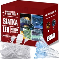 LIGHT NET VIANOČNÉ SVETLÁ LED ZÁCLONY VIANOČNÁ DEKORATÍVNA 3X2M LIGHT NET VIANOČNÉ SVETLÁ LED ZÁCLONY VIANOČNÁ DEKORATÍVNA 3X2M