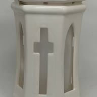 ZC5B biela porcelánová sviečka