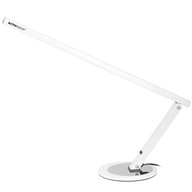 Tenká stolová LED lampa, biela