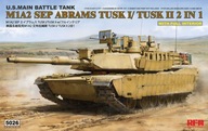 M1A2 SEP Abrams Tusk I/Tusk II (2v1) 1:35 Žitné pole Model 5026
