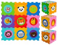 Penová podložka veľké penové puzzle 9 dielikov SMILY PLAY Penová podložka veľké penové puzzle 9 dielikov SMILY PLAY