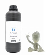 UV živica - 3DUV Standard Clear 0,5kg