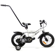 DETSKÝ BICYKEL PRE CHLAPKOV BMX WHITE 14 PIRATE