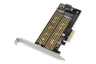 Rozširujúca karta (ovládač) M.2 NGFF/NVMe SSD PCI