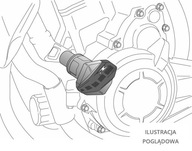 Nárazové podložky PUIG 1878N Yamaha R1 04-06 Nárazové podložky PUIG 1878N Yamaha R1 04-06