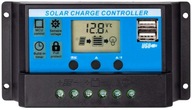 Regulátor nabíjania 30A 12V 24V solárny regulátor