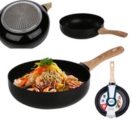 Tradičná vysoká nepriľnavá panvica wok Altom Design Natura Light 26 cm