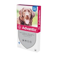 Advantix pre psy proti blchám a kliešťom do 4 kg (4x 4ml) Advantix pre psy proti blchám a kliešťom do 4 kg (4x 4ml)