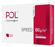 POLspeed kancelársky kopírovací papier 80g/m2 A4 2500 5 stož