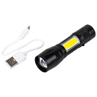 200lm LED baterka do vrecka s funkciou blikania, hliník TEGER 200lm LED baterka do vrecka s funkciou blikania, hliník TEGER