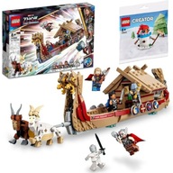 LEGO SUPER HEROES SET KOZIA LOĎ 76208 MARVEL +LEGO 30645 VIANOČNÝ DARČEK LEGO SUPER HEROES SET KOZIA LOĎ 76208 MARVEL +LEGO 30645 VIANOČNÝ DARČEK