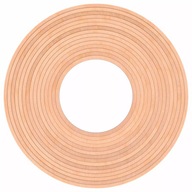 DREVENÉ KRÚŽKY sada 15 ks MAKRAME ZÁKLAD 22-50cm DREVENÉ KRÚŽKY sada 15 ks MAKRAME ZÁKLAD 22-50cm