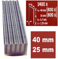 Spony TYP 90 Parkside dĺžka 40mm 25mm 5.7 Spony TYP 90 Parkside dĺžka 40mm 25mm 5.7