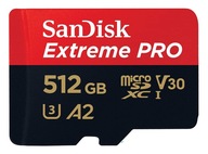 SanDisk 512GB micro SD SDXC Cl10 EXTREME PRO+200MB