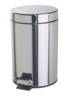 Kúpeľňový odpadkový kôš CHROM 3l pedálový kovový kôš