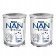 NAN OPTIPRO Plus 3 HMO mlieko, plechovka 1. 2x800g NAN OPTIPRO Plus 3 HMO mlieko, plechovka 1. 2x800g
