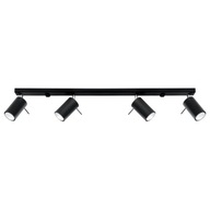 RING 4L stropné svietidlo Black SL.0332 SOLLUX RING 4L stropné svietidlo Black SL.0332 SOLLUX