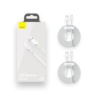 USB TYP C KÁBEL 5A 40W QC FAST 1,5m BASEUS 2 ks.