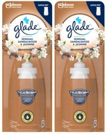 Glade Air Freshener Sense & Spray Sandalwood Jasmine 2x18ml Glade Air Freshener Sense & Spray Sandalwood Jasmine 2x18ml