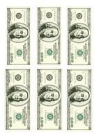 Potlač cukrovinkovej pasty na súpravu BANKOVKY DOLLARS Potlač cukrovinkovej pasty na súpravu BANKOVKY DOLLARS