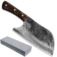 RUČNE KOVANÝ ČISTIČ NÔŽ 30CM JAPONSKÝ KUCHYŇSKÝ + BRÚSENIE KOLIESOVÝCH KAMEŇOV RUČNE KOVANÝ ČISTIČ NÔŽ 30CM JAPONSKÝ KUCHYŇSKÝ + BRÚSENIE KOLIESOVÝCH KAMEŇOV