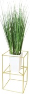 Stojací záhon Filo kovový loft zlatý 40 cm Stojací záhon Filo kovový loft zlatý 40 cm