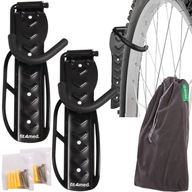 2X VEŠIAK NA BICYKLE NÁSTENNÝ DRŽIAK BICYKLOV HÁK NA STENU PEVNÝ S KOLÍKMI 2X VEŠIAK NA BICYKLE NÁSTENNÝ DRŽIAK BICYKLOV HÁK NA STENU PEVNÝ S KOLÍKMI