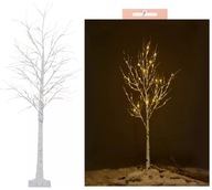 Brezový stromček LED vianočná dekorácia 120 CM Brezový stromček LED vianočná dekorácia 120 CM